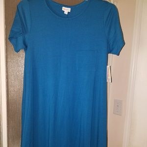 BNWT Lularoe Blue Large Carly